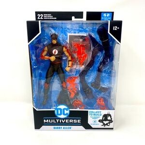 McFarlane Toys DC Multiverse Barry Allen Speed Metal 7” Action Figure‎ NEW